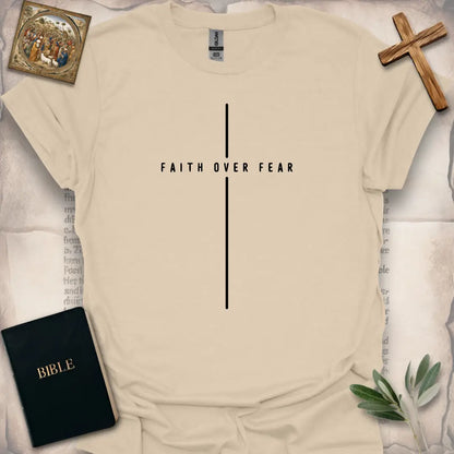 Faith Over Fear Cross