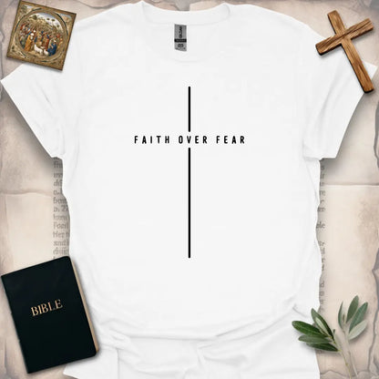 Faith Over Fear Cross