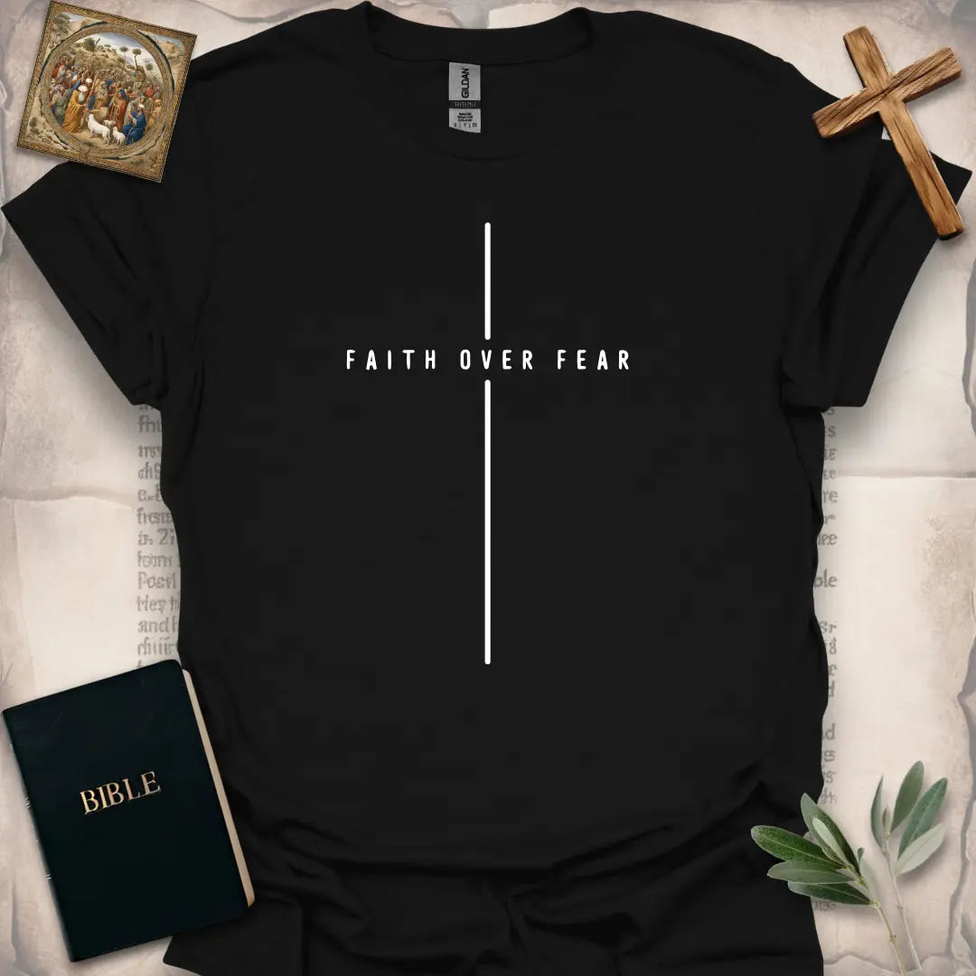 Faith Over Fear Cross