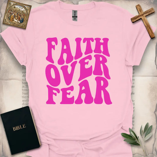 Faith Over Fear Pink