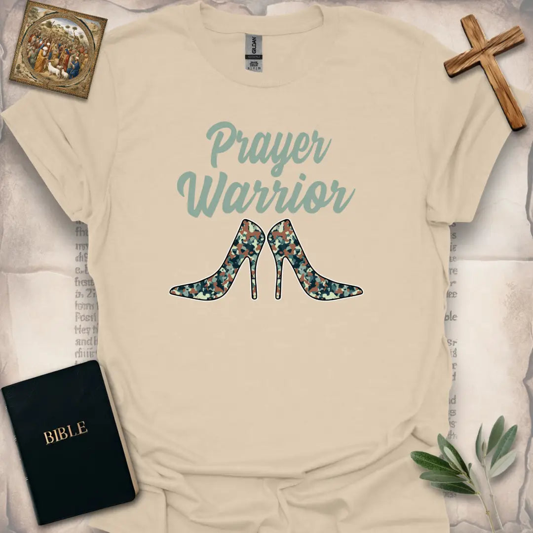 Prayer Warrior - Camo Heels