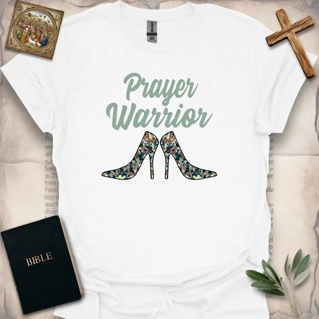 Prayer Warrior - Camo Heels