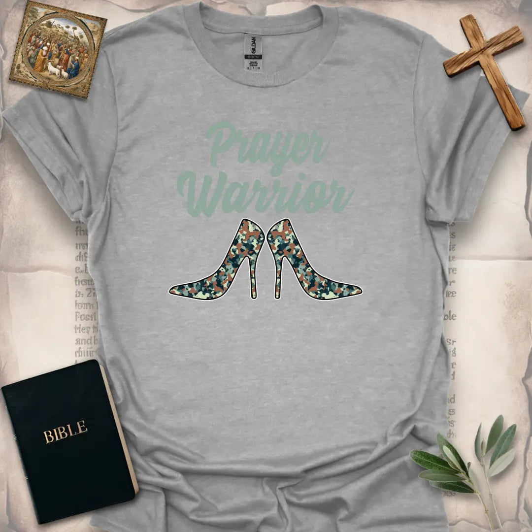 Prayer Warrior - Camo Heels