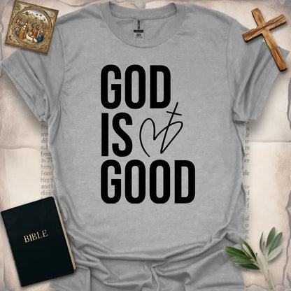 God Is Good - Heart & Cross