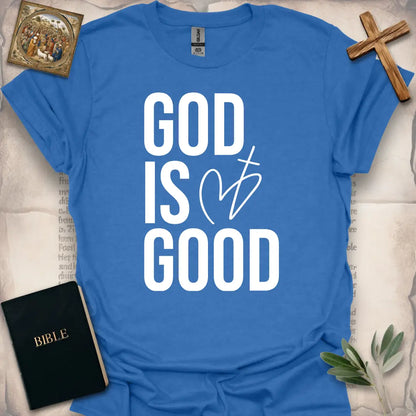 God Is Good - Heart & Cross