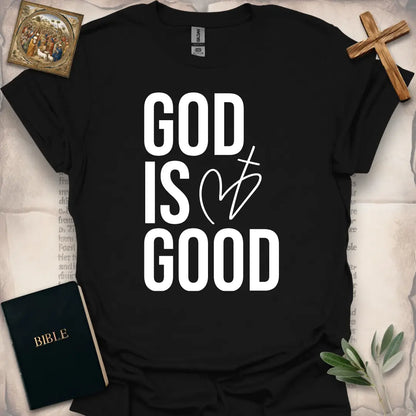 God Is Good - Heart & Cross